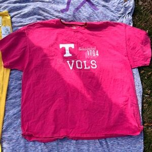 Kids Pink 'Vols' Graphic Tee - Brand Unspecified